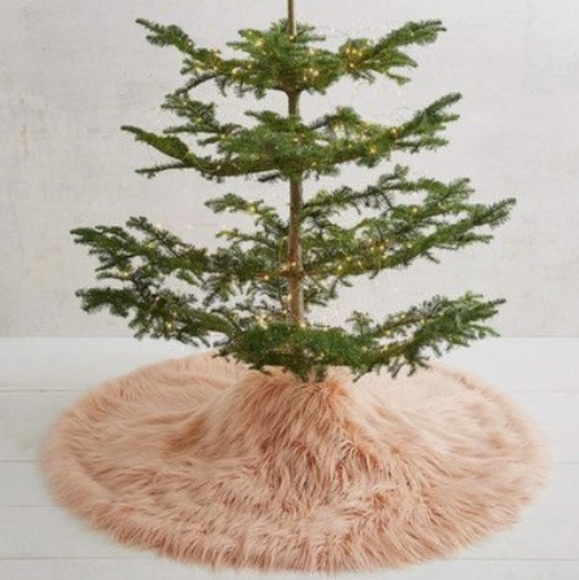 Anthropologie Other - ❤ Anthropologie Pink Tree Skirt